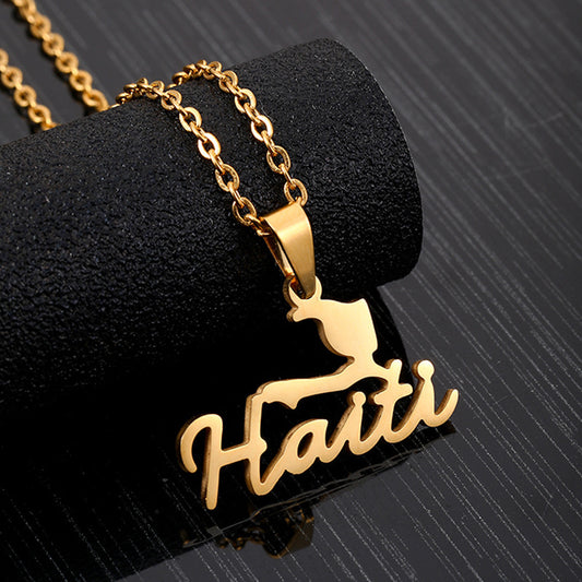 Haiti Pendant Necklace