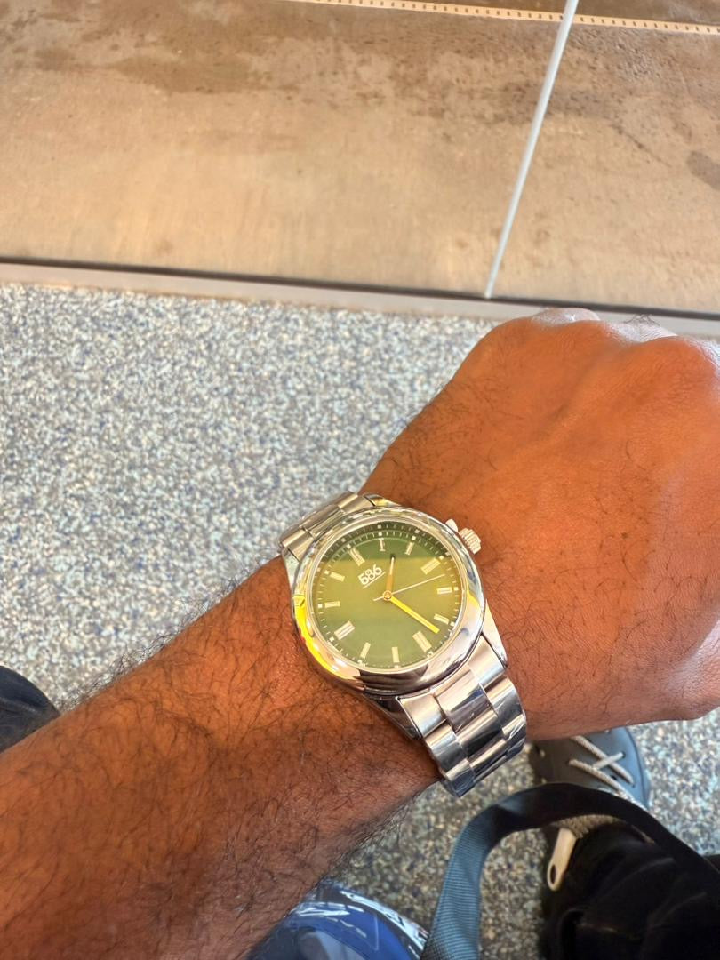 Green watch ocean drift