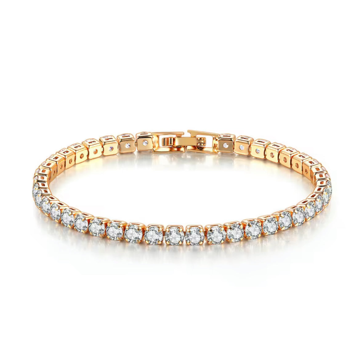 Bracelet Tennis Argenté