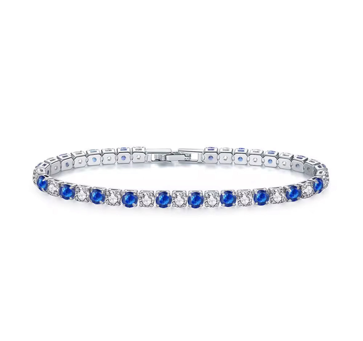 Bracelet Tennis Argenté