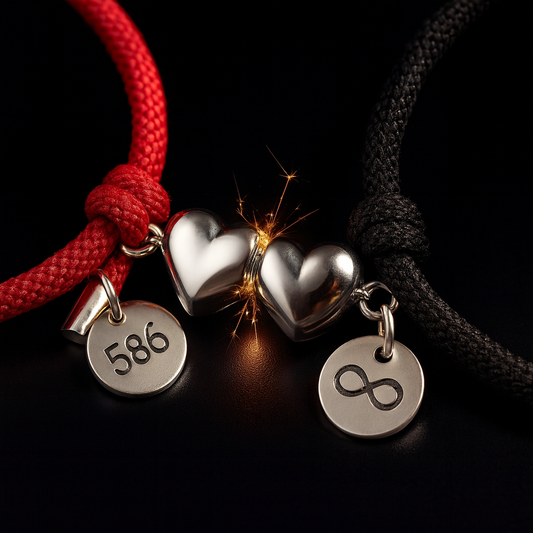 Bracelets magnétiques d’amour Couple Connecté