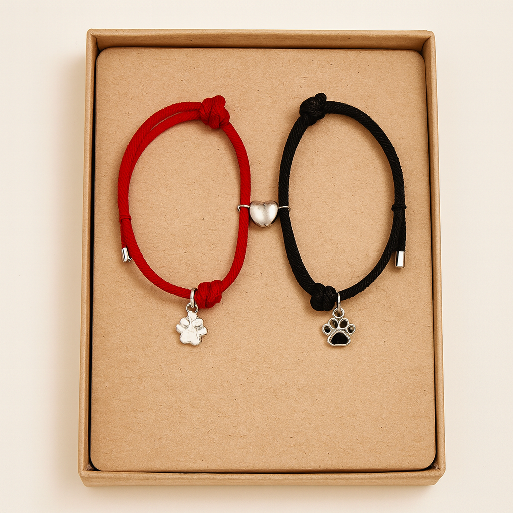 Bracelets magnétiques d’amour Couple Connecté