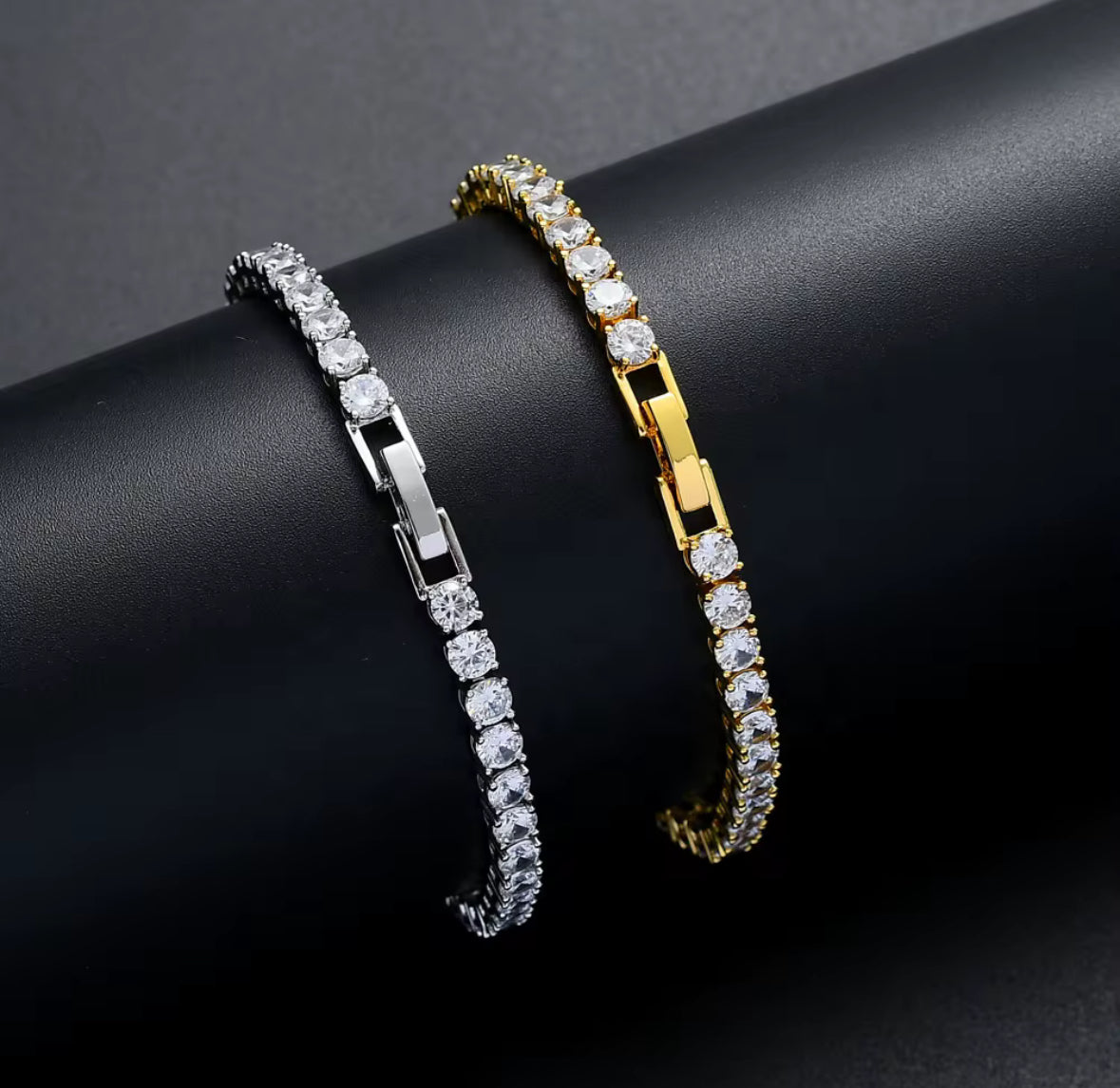 Bracelet Tennis Argenté