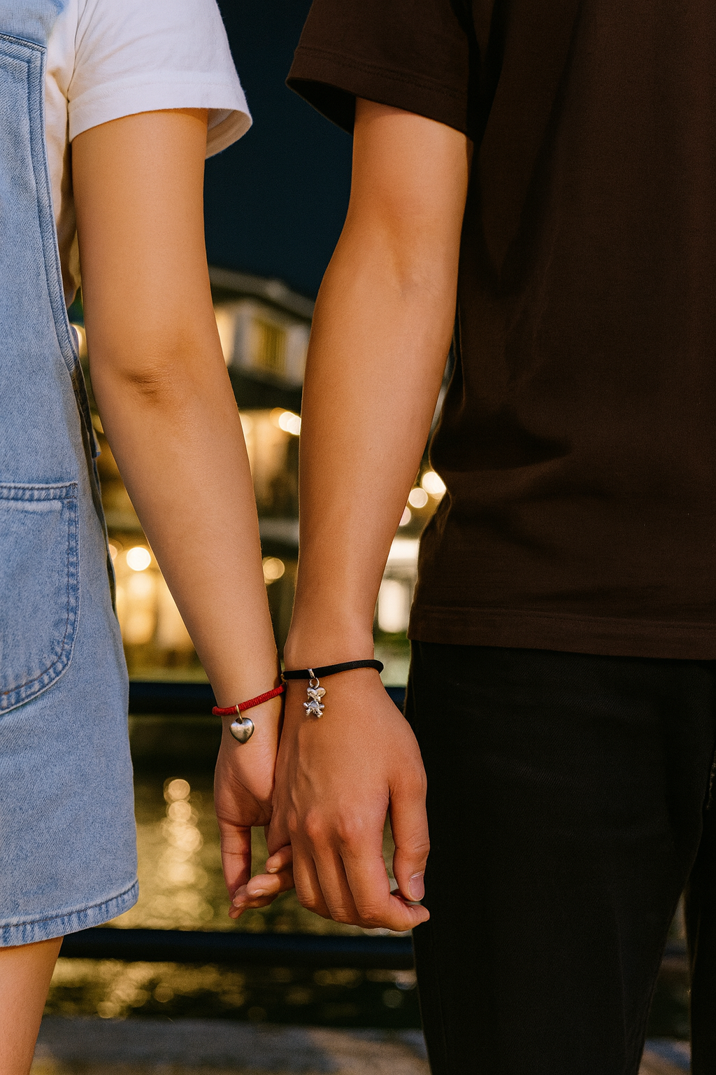 Bracelets magnétiques d’amour Couple Connecté