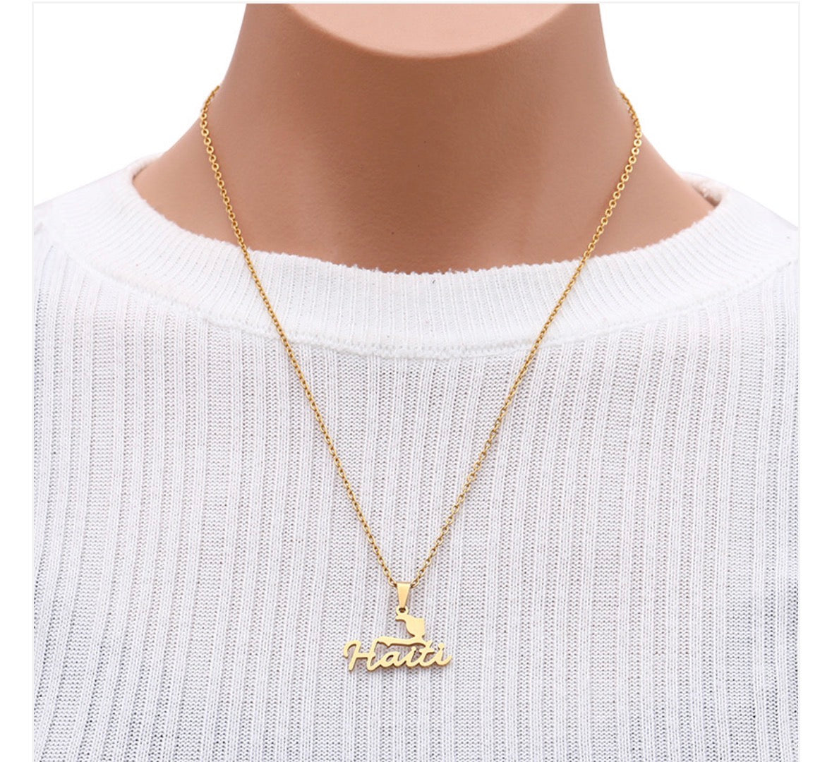 Haiti Pendant Necklace