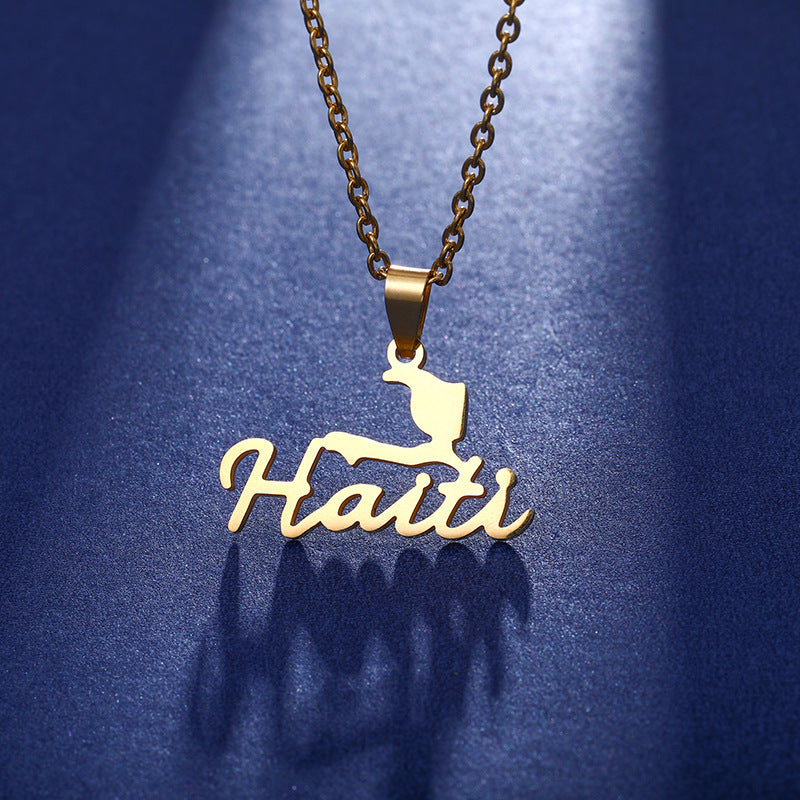 Haiti Pendant Necklace