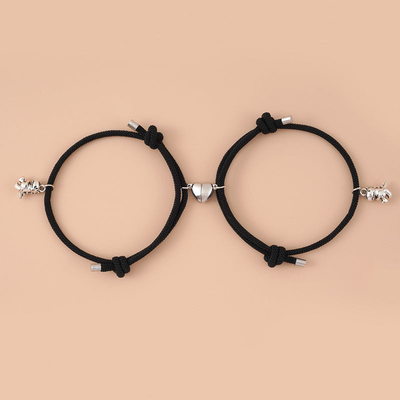Bracelets magnétiques d’amour Couple Connecté