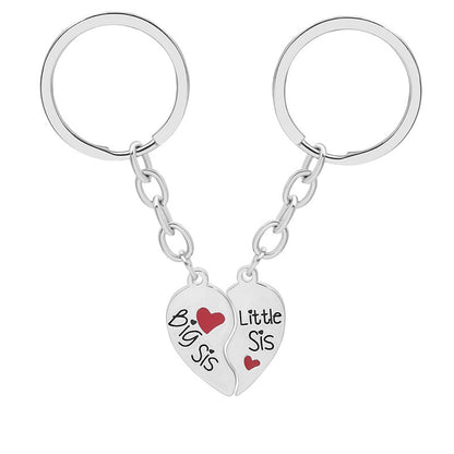 colier pour grande soeur et petite soeur avec aimants