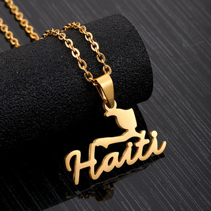 Haiti Pendant Necklace