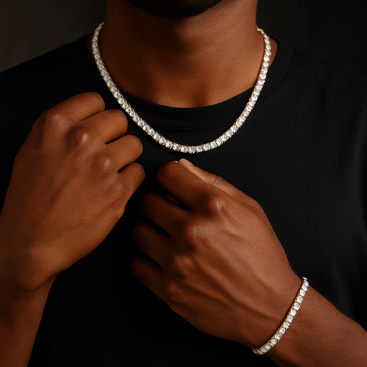 Set bracelet tennis
