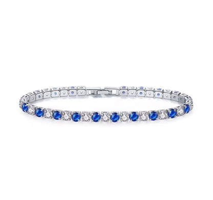 Bracelet Tennis Argenté