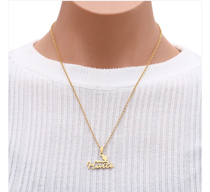 Haiti Pendant Necklace