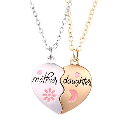 collier Maman & Fille ou fils avec aimants