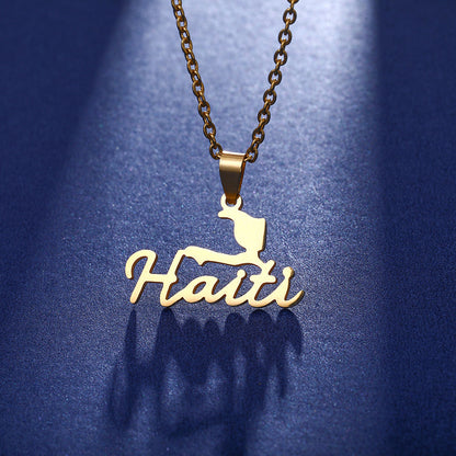 Haiti Pendant Necklace