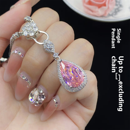 Female Luxurious Style Eardrop Pendant Suit