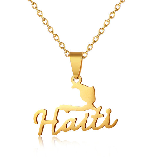 Haiti Pendant Necklace
