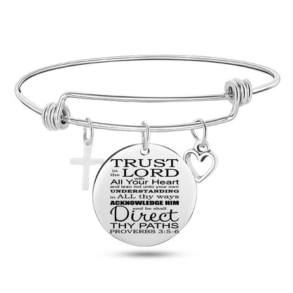 Jesus Christian Bible Bracelet Unisex