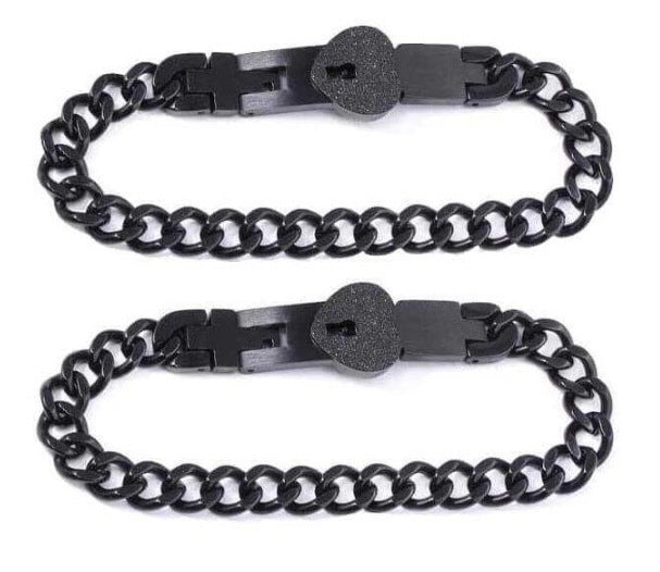 Bracelet Couple Cadenas & Clé Tu détiens la clé de mon cœur