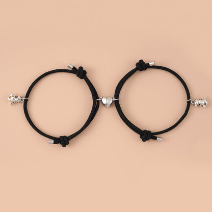 Bracelets magnétiques d’amour Couple Connecté